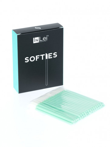 InLei "SOFTIES" spazzolini multiuso con punta in microfibra 50pz