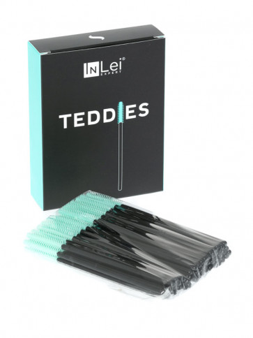 1cf - InLei “TEDDIES” spazzolini in silicone 50pz