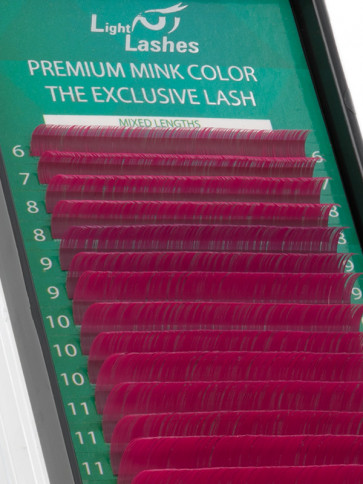 Mink Exclusive dark pink CC-curl