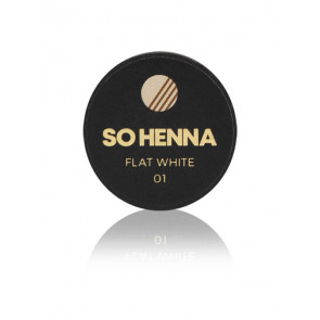SO HENNA Brow Henna Colore - 01 Flat White
